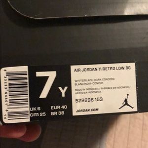 Jordan Concorde low. 7y